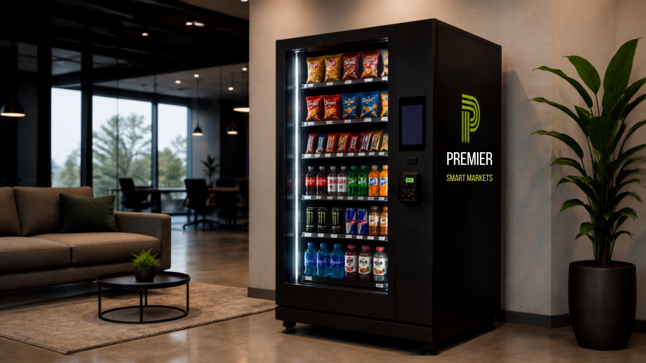 Premier Smart Markets luxury smart vending machine